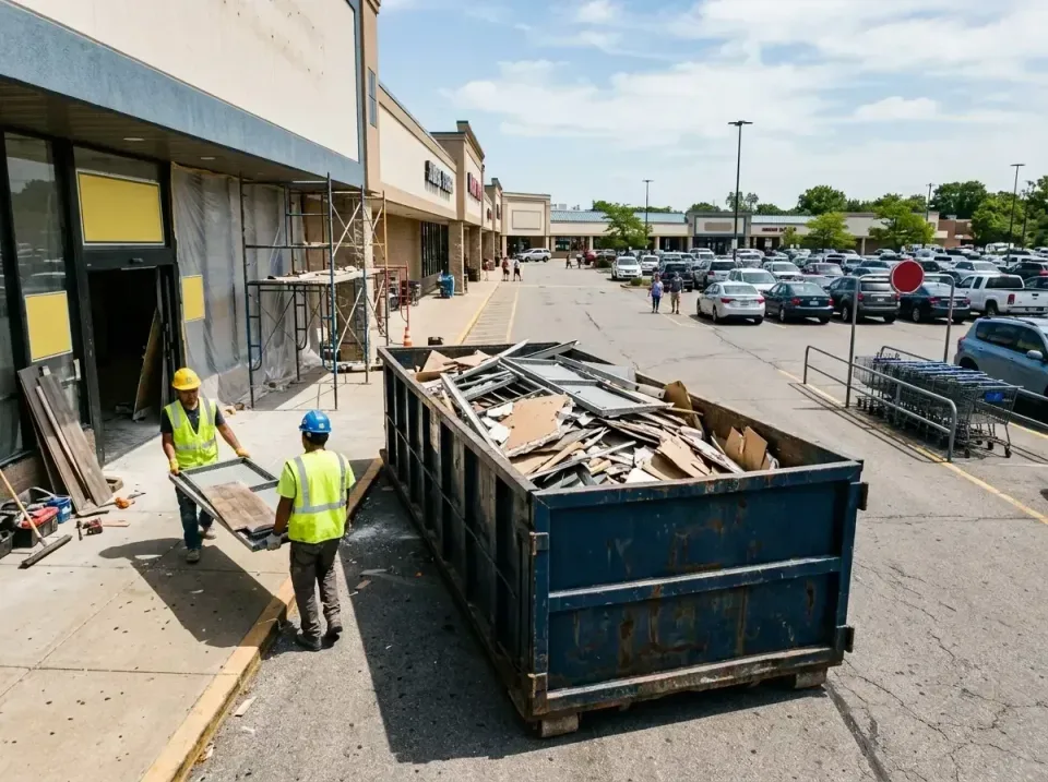 retail-store-renovation-debris-003 — frequently asked questions, Roll-off Dumpster Rentals in Moosic, PA